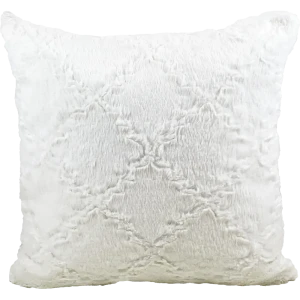 Подушка мех 45x45 см цвет белый 84378920 STLM-2120373