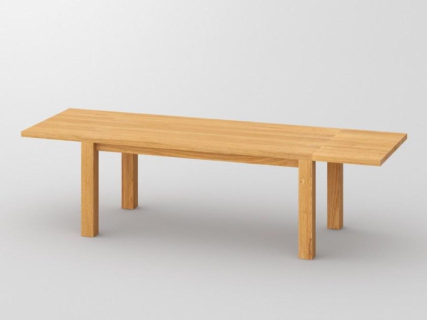 Vitamin Design Раздвижной прямоугольный стол из массива дерева Cubus sun-id-1351856 - Вид №2