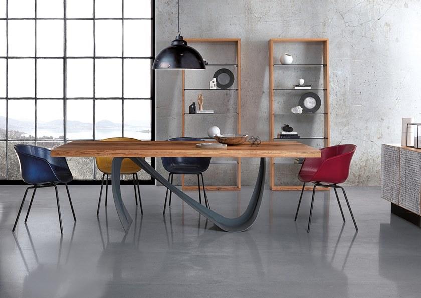 Oliver B. Открытый книжный шкаф из дерева и стекла Oliver b. wild sun-id-1411048 - Вид №2