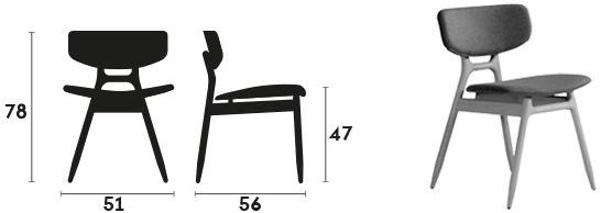 Capdell Стул штабелируемый тканевый с обивкой Eco sun-id-1361065 - Вид №2