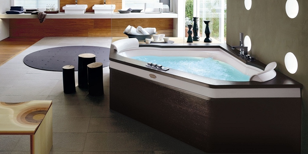 Ванна угловая с гидромассажем Aura Corner 140 9F43-511A Jacuzzi 9F43511A - Вид №2
