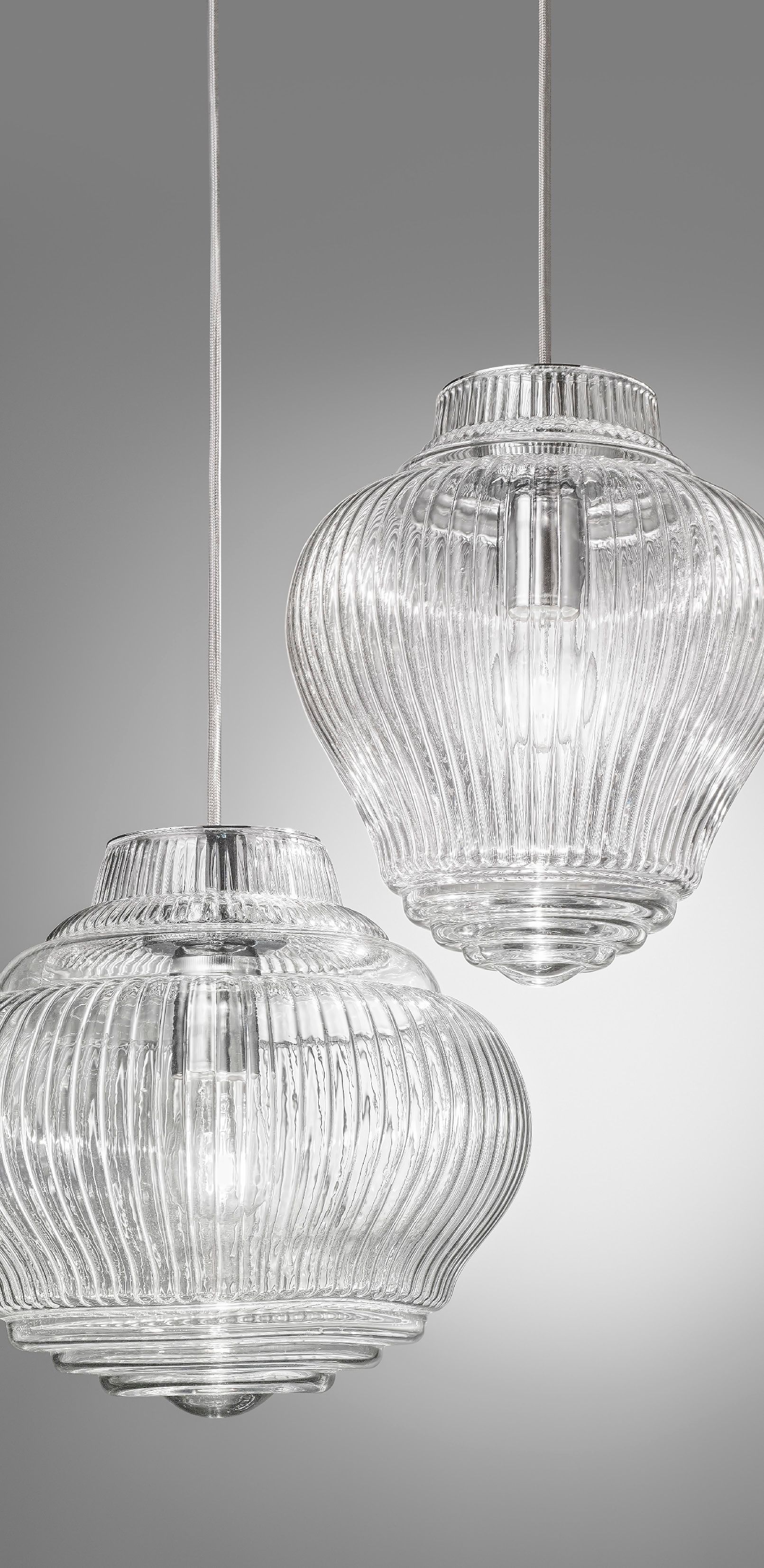 Подвесной светильник ручной работы из дутого стекла Zafferano Бонни и Клайд ARCH-00053755 - Вид №1