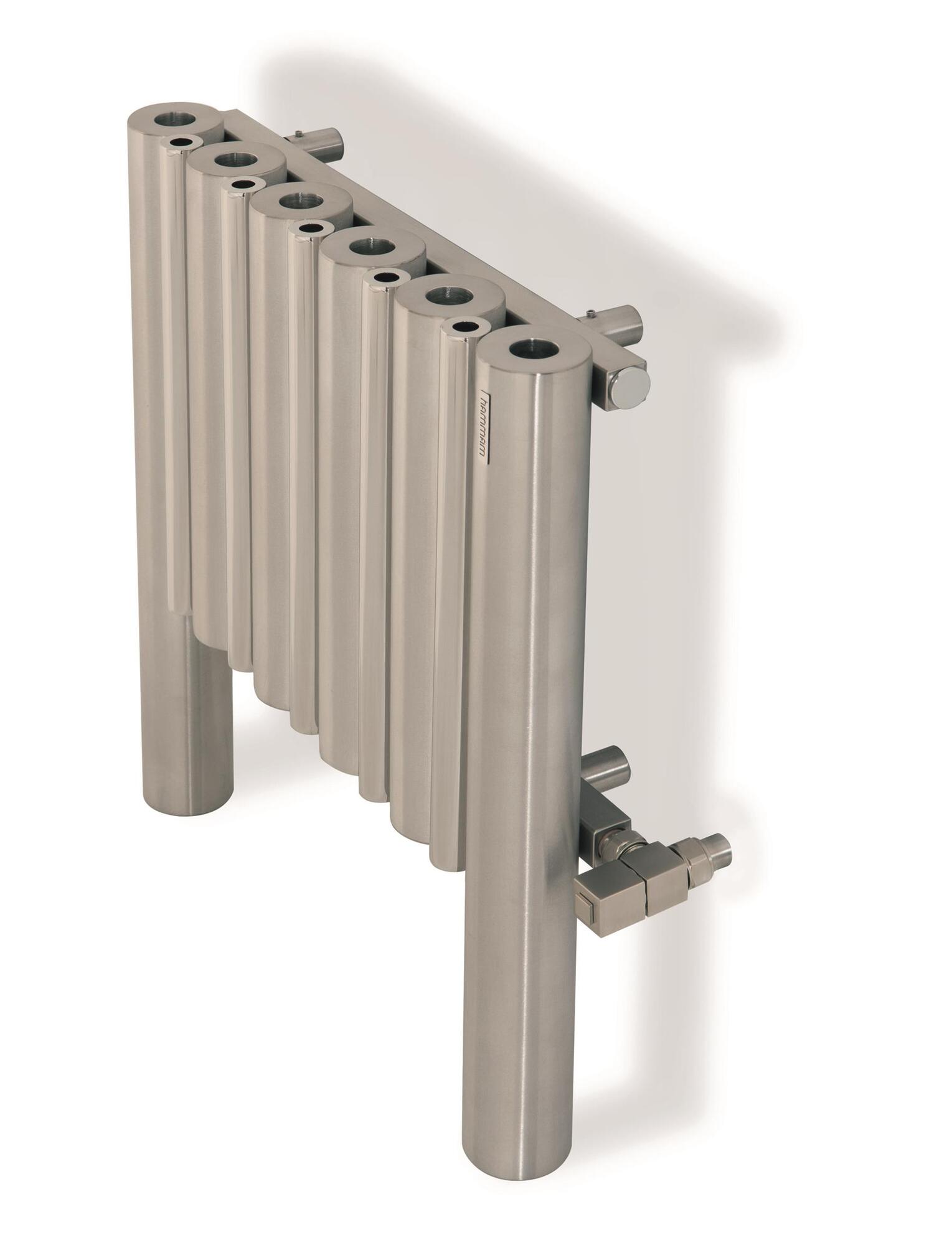 Радиатор Hammam DOMINO Stainless steel radiator комбинированный; электрический или водяной Сталь  - Вид №5