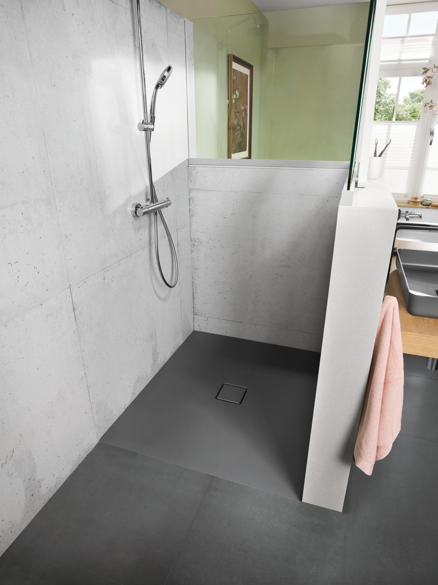 Душевой поддон KALDEWEI Сталь эмалированная 853-2 456 холодный серый 80 853-2456 - Вид №7