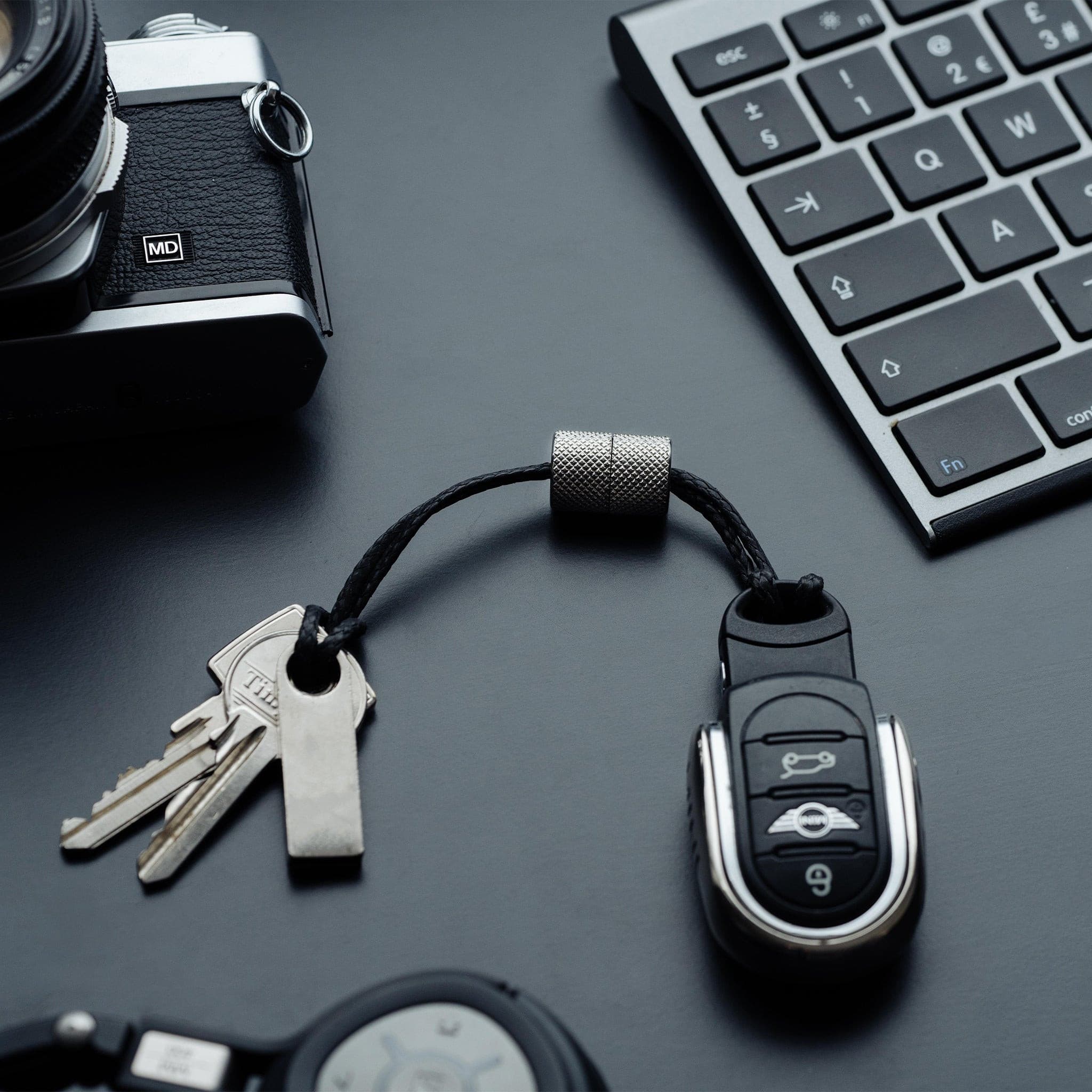 W208STE Петля для ключей - сталь Wingback  - Вид №6