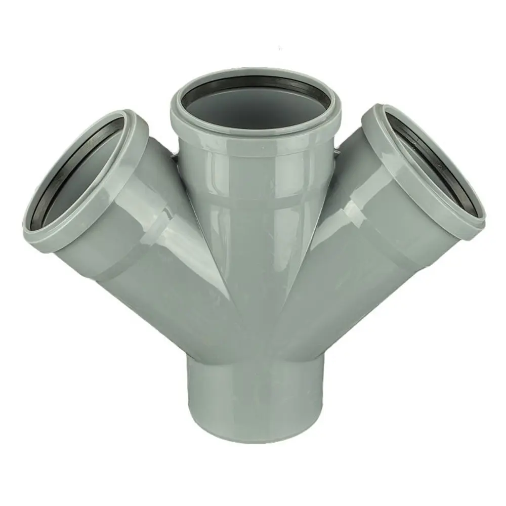 Крестовина одноплоскостная Pro Aqua 110x110x110/45° полипропилен 81952626 STLM-2123525  - Вид №1