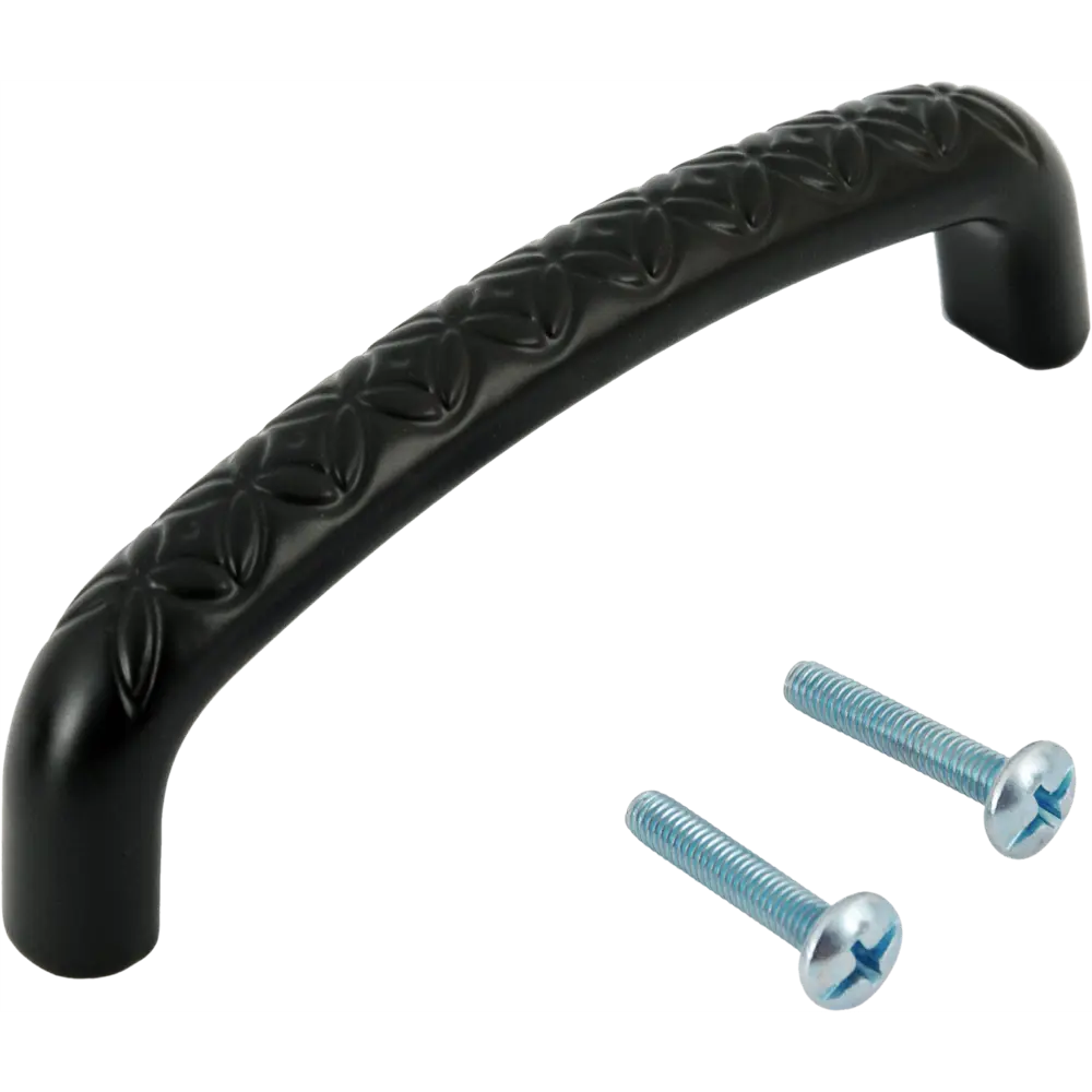 Мебельная ручка-скоба RS-103 96 мм матовый черный 82482881 STLM-2055704 KERRON  - Вид №3