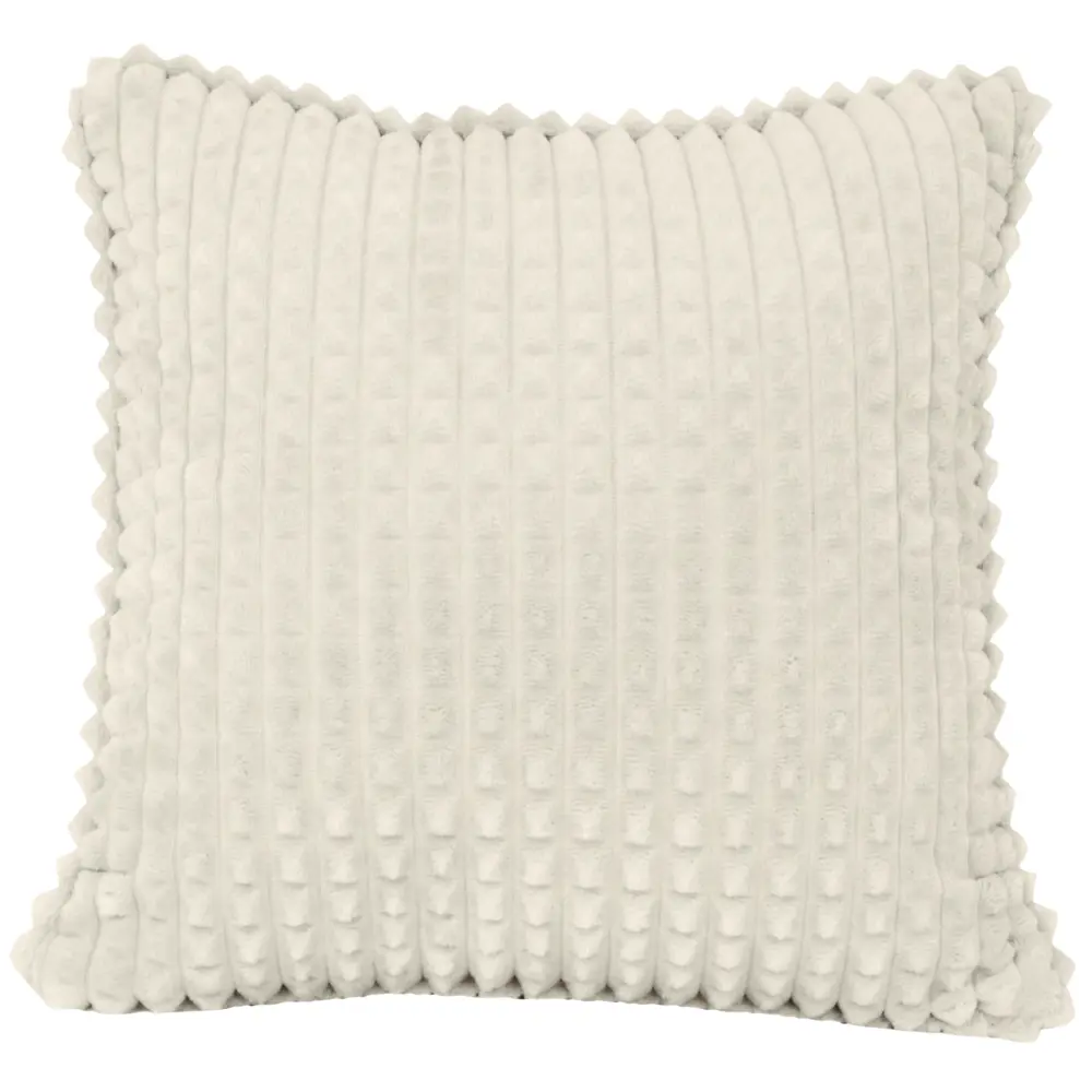 Подушка декоративная Плюш 40х40 см кремовая 82233995 STLM-2004099 LINEN WAY 