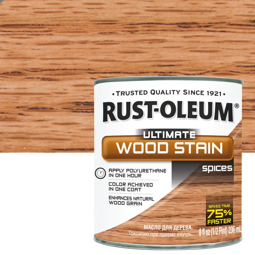 Масло тонирующее Ultimate цвет пряные специи 0.236 л 82482320 STLM-2178912 RUST-OLEUM 