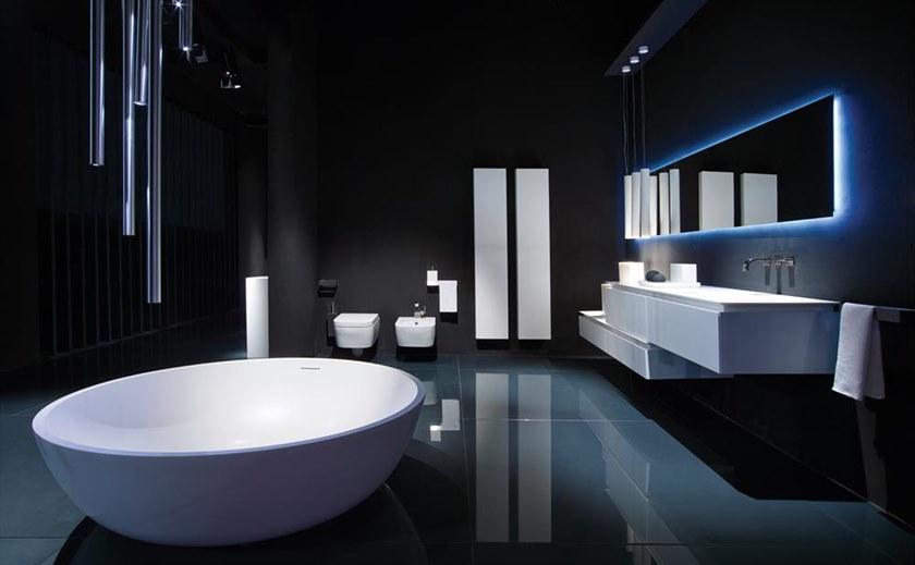 RIFRA Отдельностоящая круглая ванна из Corian® sun-id-1428122 - Вид №7