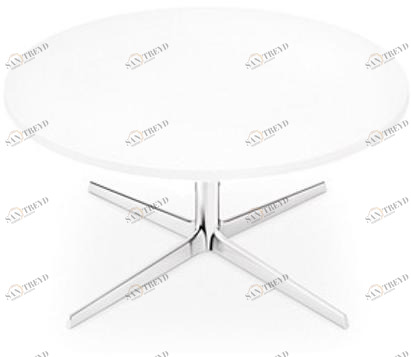 arper Низкий круглый журнальный столик Fred sun-id-1469742