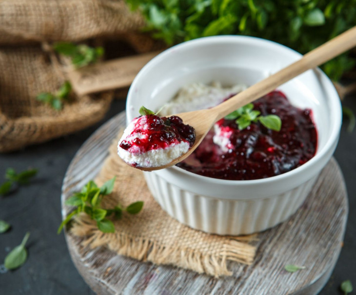 1515 Рикотта с черной смородиной Вкусляндия  - Вид №1