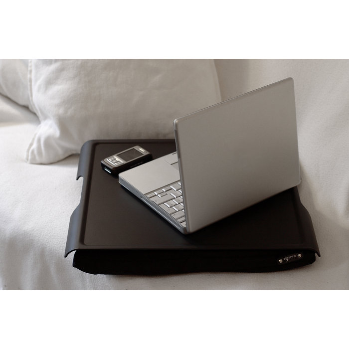 Подставка с пластиковым подносом Laptray черная Bosign 261361 - Вид №2