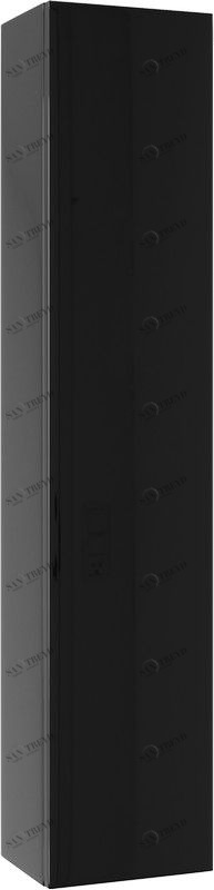 Анкона пенал подвесной, цвет черный  An.05.25/BLK AQWELLA Ancona sun-id-277851