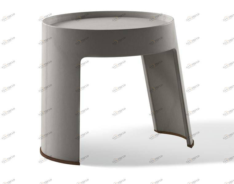 Giorgetti Овальный сервировочный столик из кожи Morfeo sun-id-1395195