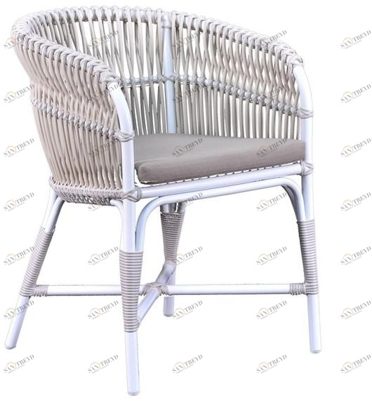 cbdesign Садовый стул из синтетического волокна с подлокотниками Aruba N052n1