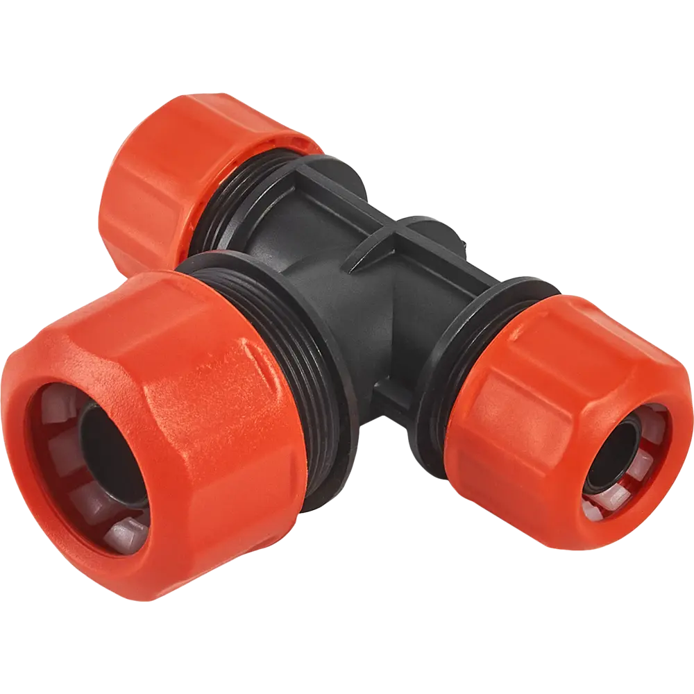 Тройник Amigo для системы полива с подключением 1/2" и 3/4" 88538054 STLM-1582386