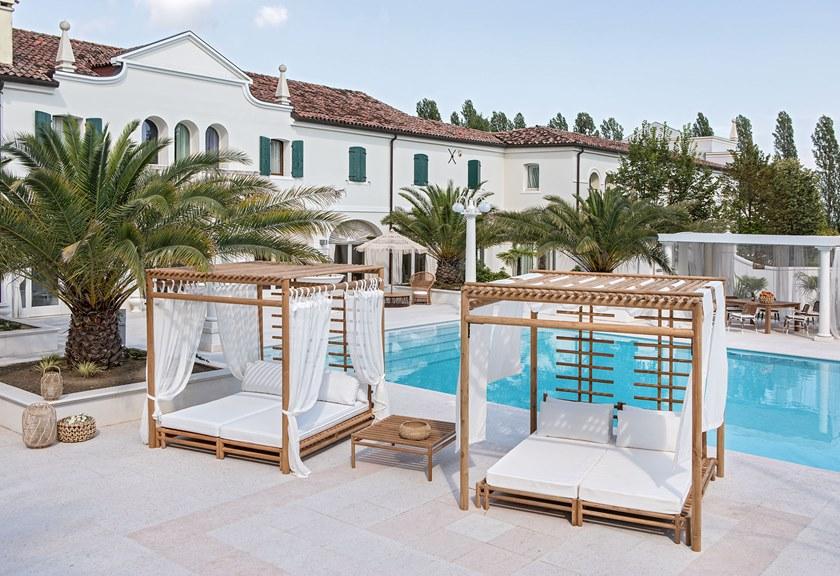 cbdesign Квадратный садовый столик из тика Woo system Tj 328c - Вид №6