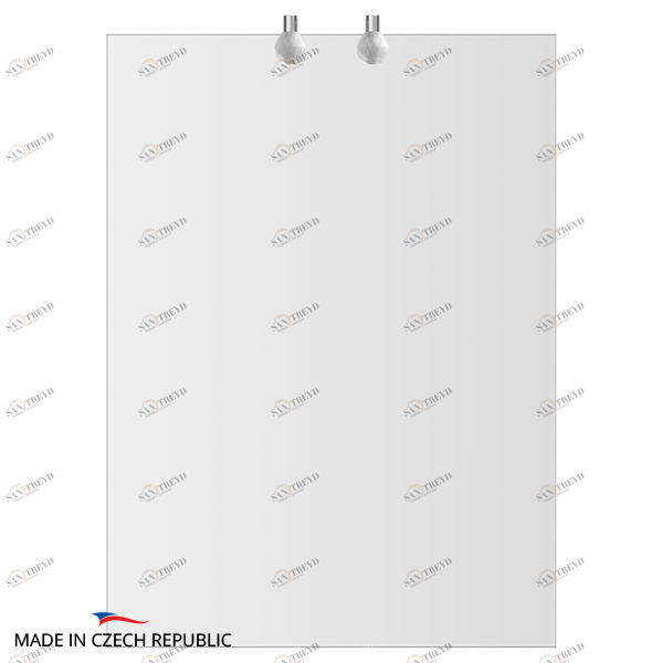 Зеркало со светильниками (55х75 см) ELLUX (Чехия) CRY-B2 0206 sun-id-561521