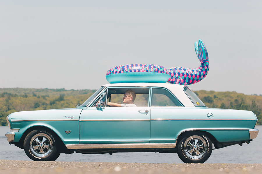 BMPFMT Круг надувной , mermaid tail BigMouth  - Вид №1