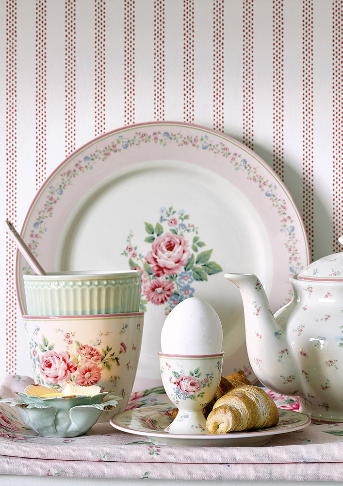 Подсвечник керамический зеленый Flower pale green medium LE-VILLAGE СОВРЕМЕННЫЙ 221965 Зеленый  - Вид №2