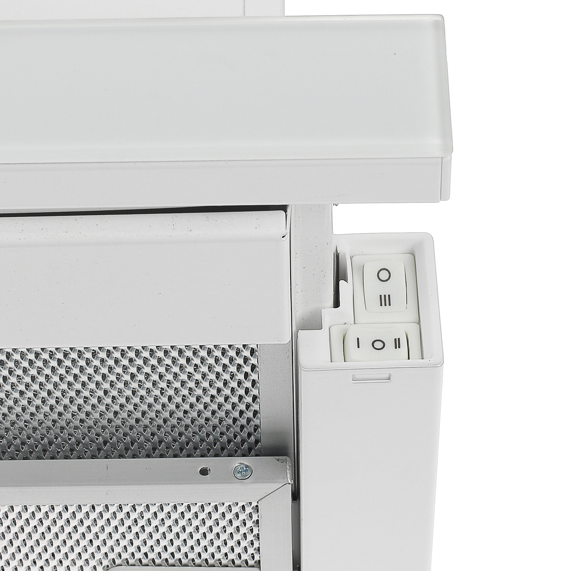 1381137 Вытяжка телескопическая Akpo WK-7 Light eco twin glass белый/белый STDN-0043888 - Вид №5