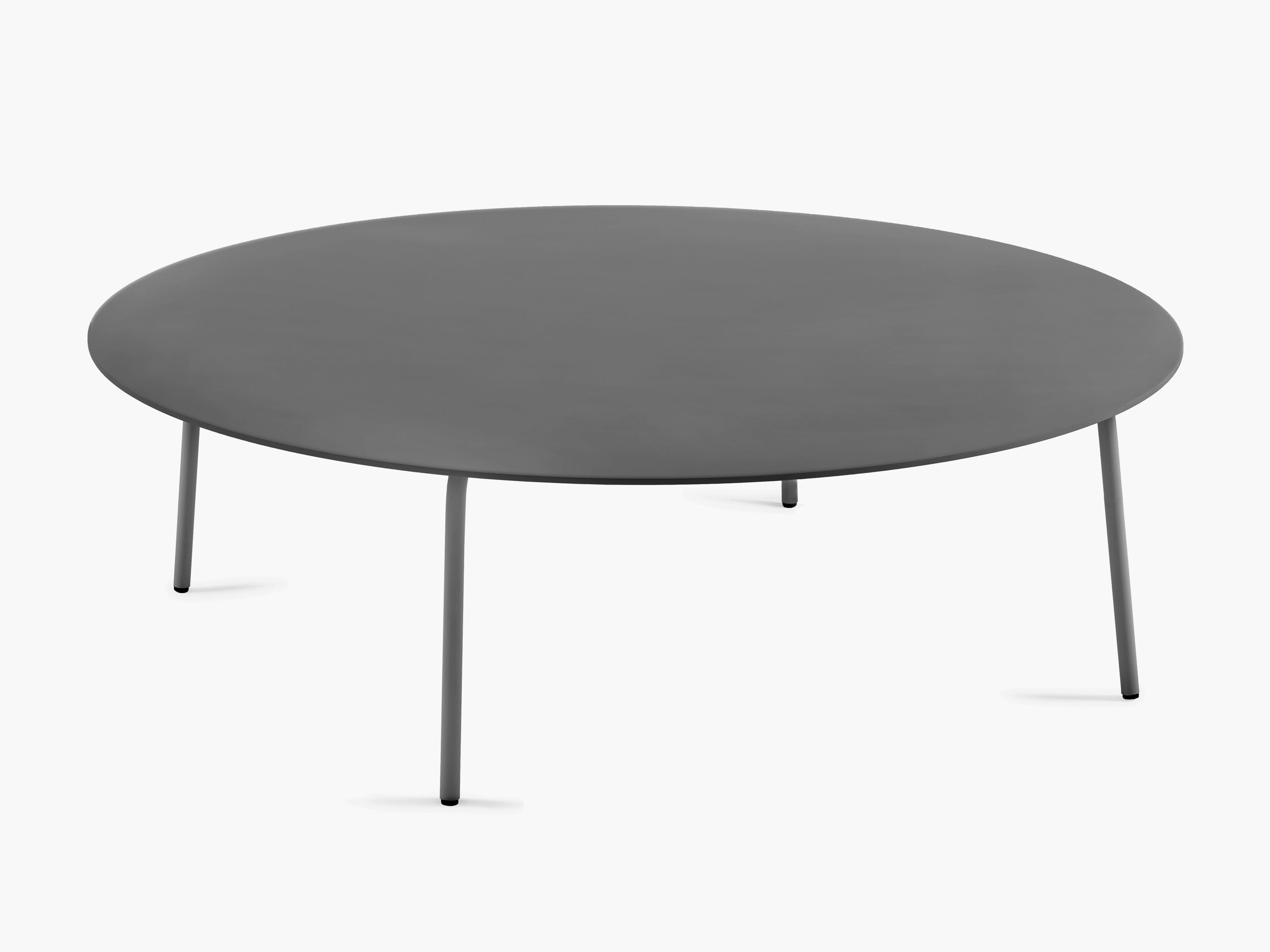 Алюминиевый круглый низкий садовый журнальный столик Serax SIDETABLE ROUND AUGUST ARCH-00032621 - Вид №1