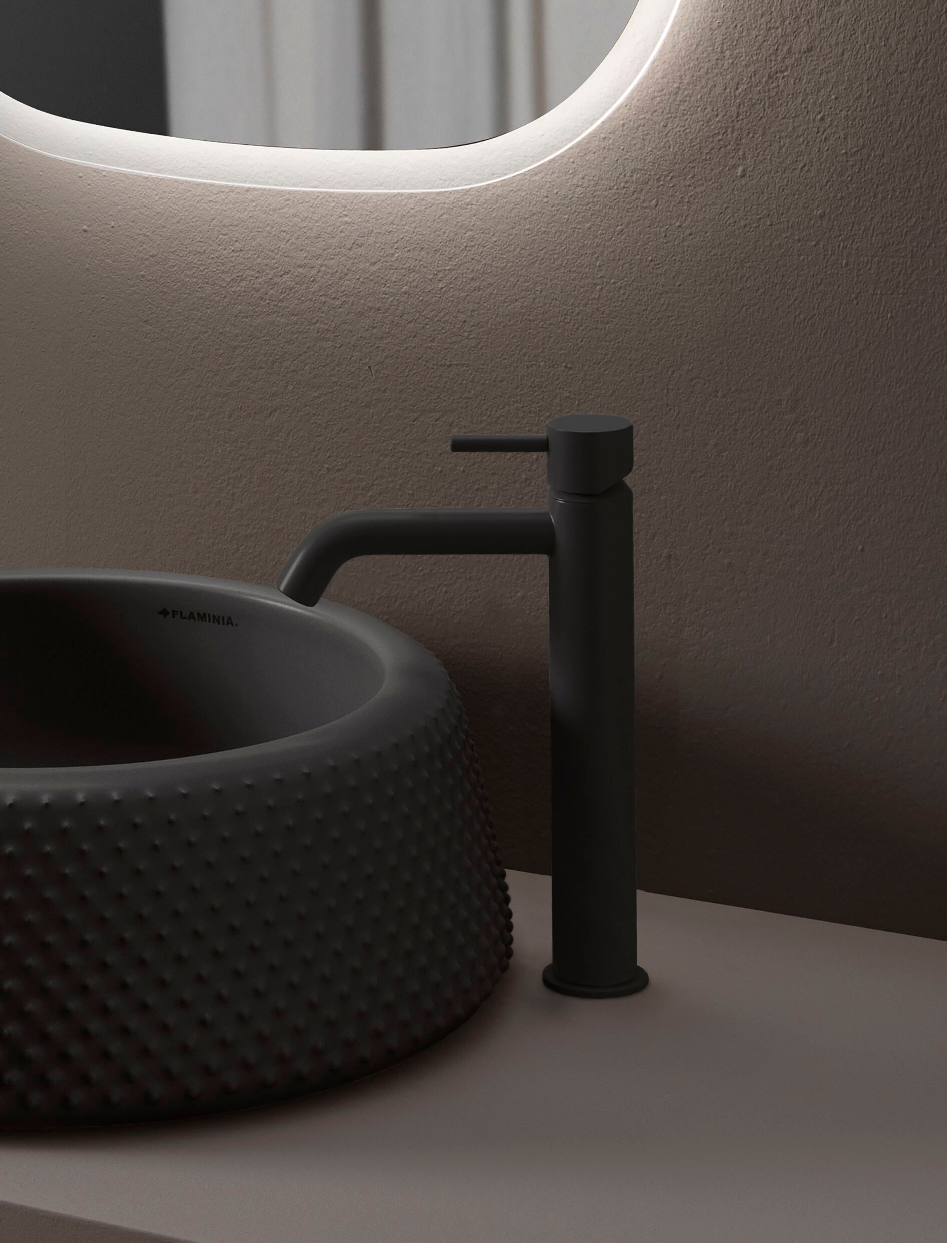 Однорычажный смеситель для раковины с высоким верхом Ceramica Flaminia Look ARCH-00084013 - Вид №1