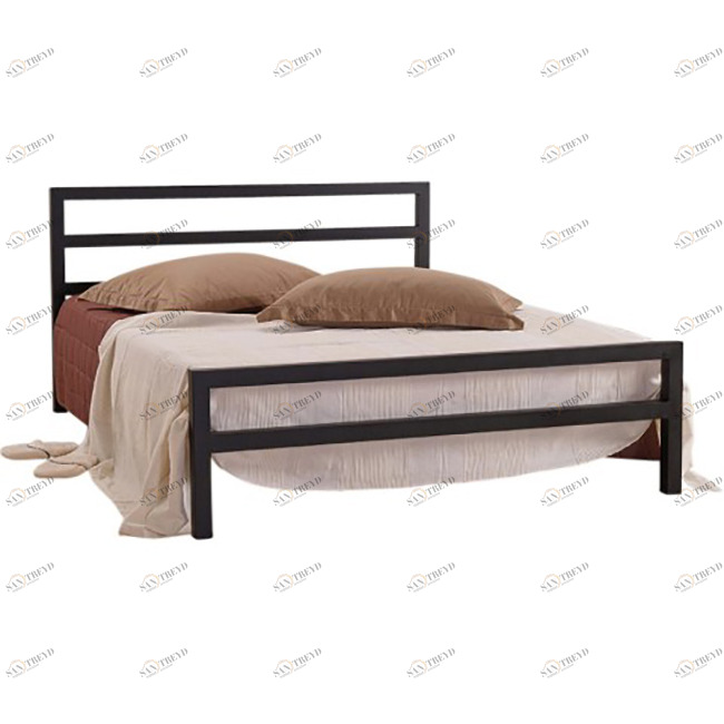 Кровать полутораспальная 150х200 черная "Аристо" FRANCESCO ROSSI АРИСТО 134612 Черный 