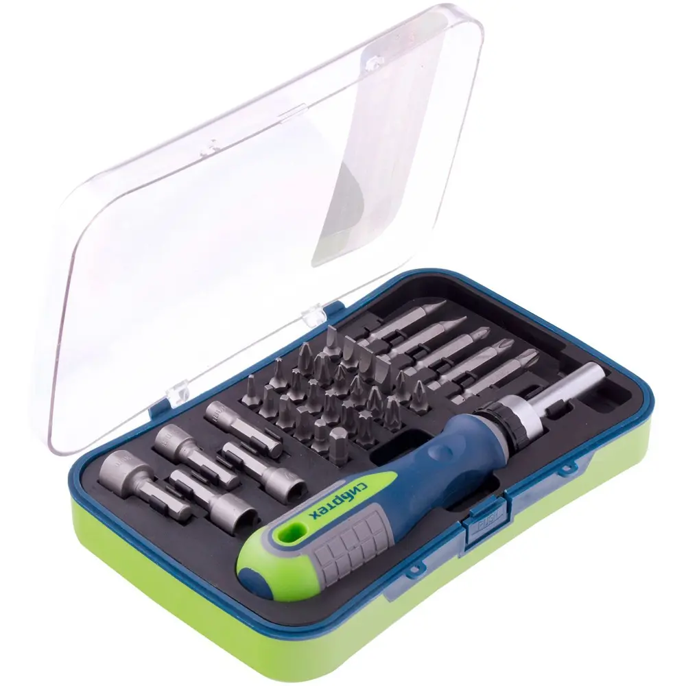 Набор отверток и бит Сибртех 13337 с 35 предметами для профессионального монтажа 84951395 STLM-0057236 - Вид №2