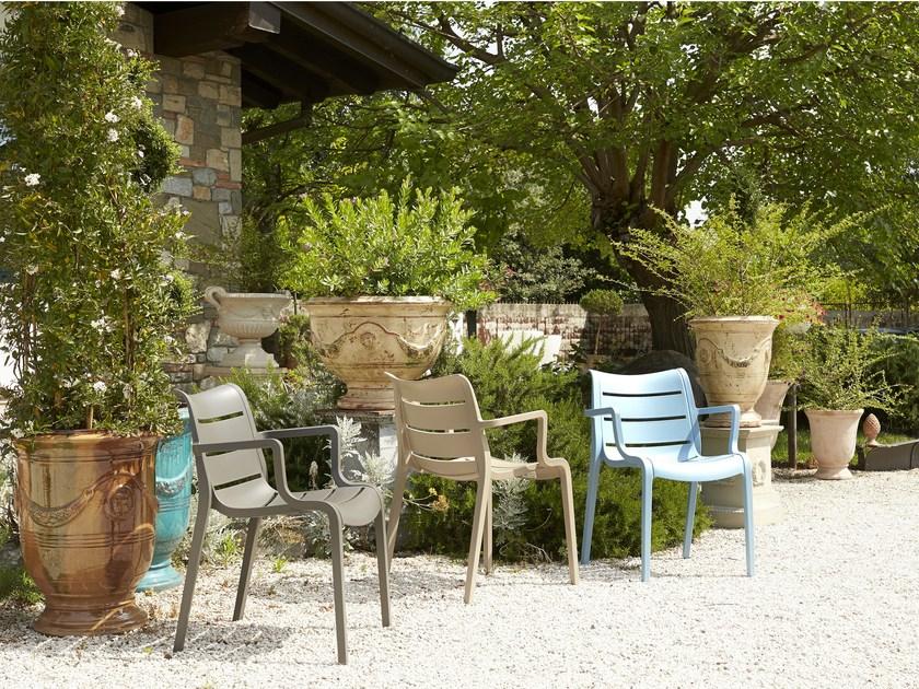 SCAB DESIGN Стул из технополимера с подлокотниками sun-id-1428848 - Вид №1