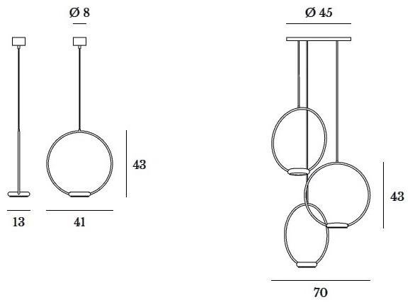 Gibas Светодиодная подвесная лампа Odigiotto 200/21-23 - Вид №9