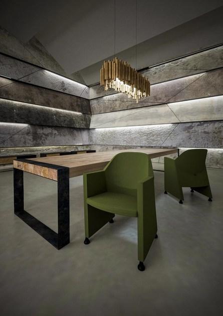 Luxy Мягкое кресло с подлокотниками на колесиках Nestar sun-id-1464382 - Вид №5