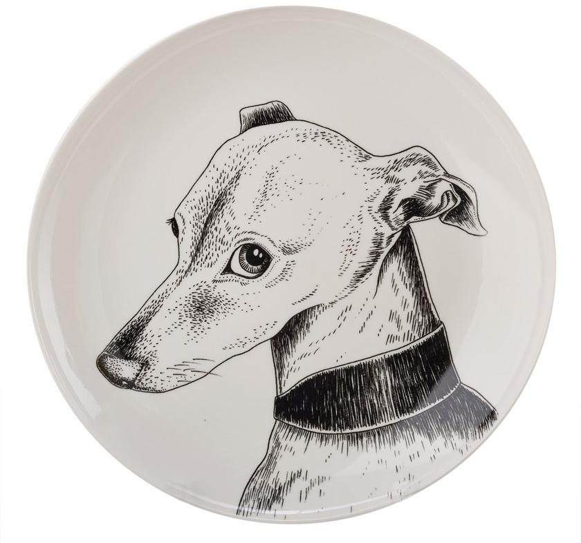 Pols Potten Набор сервировочных тарелок из фарфора Animals 230-400-515  - Вид №2