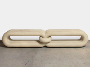 Мраморная скамья