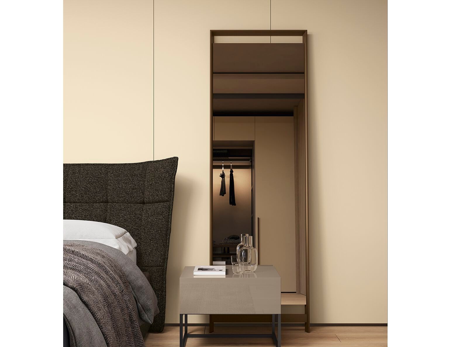 Прямоугольное напольное зеркало Febal Casa POLAR ARCH-00078664