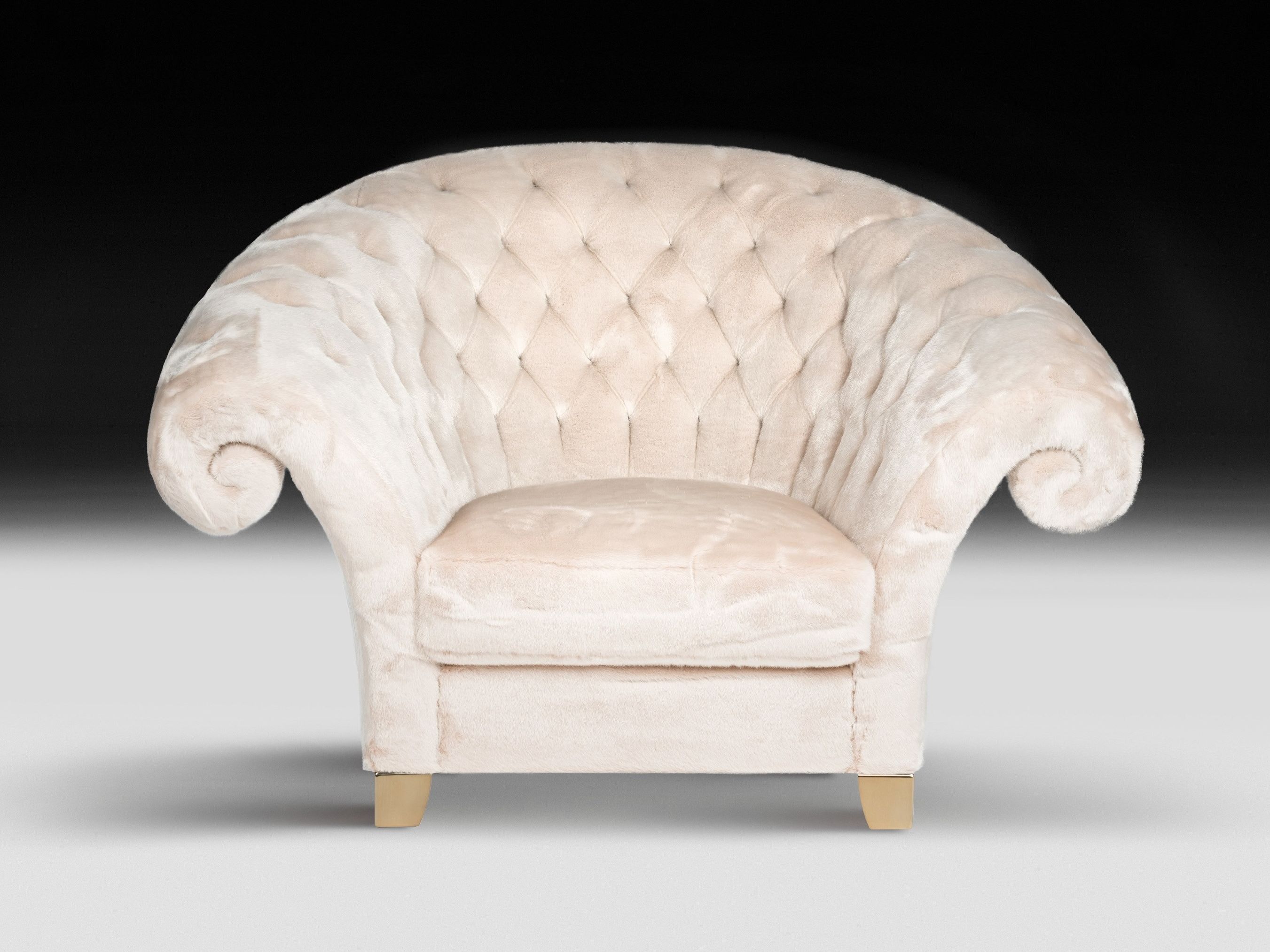 Кресло capitonné из ткани Vgnewtrend Новый Версаль ARCH-00027651 - Вид №2