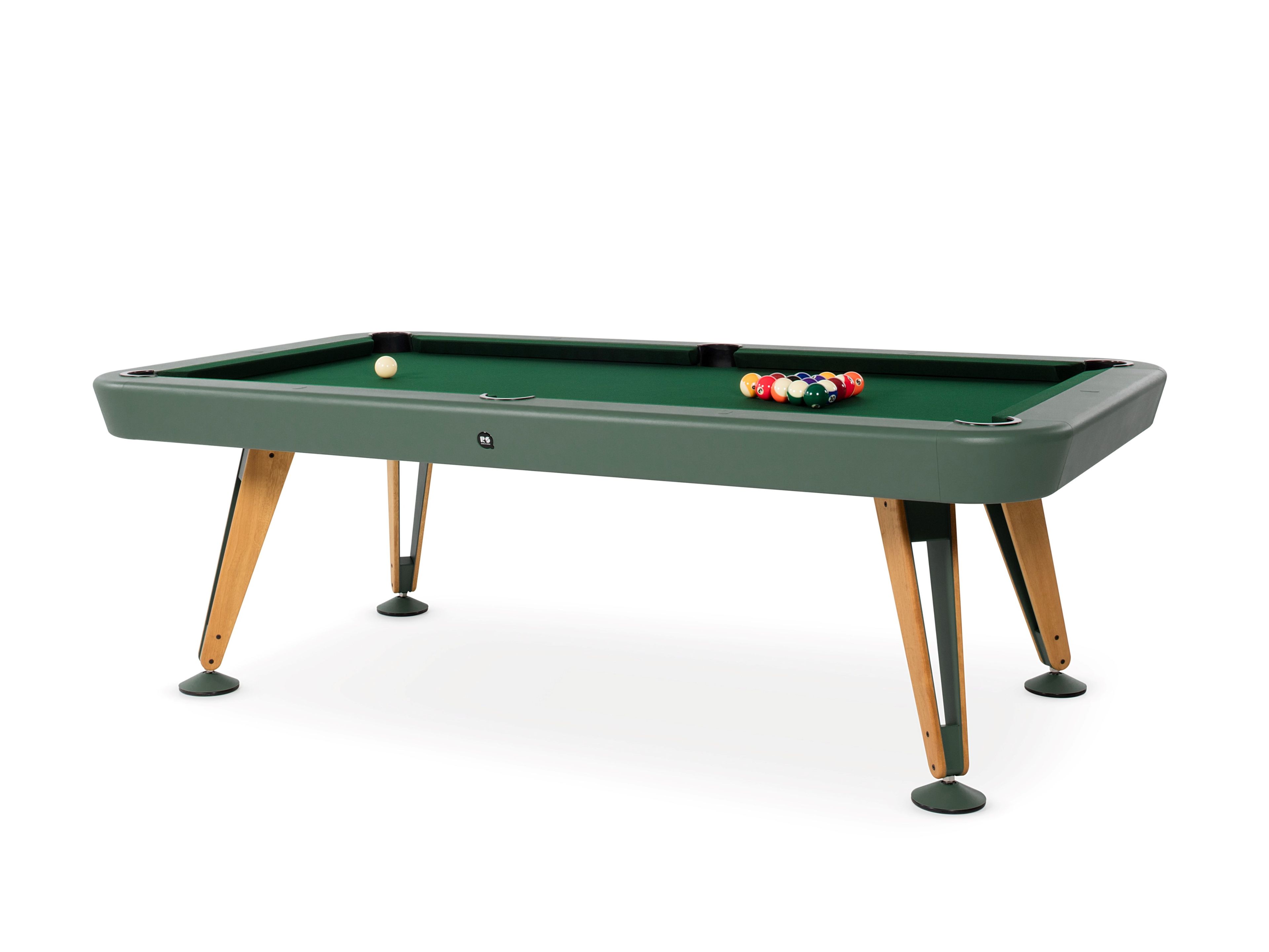 Стальной и ироко крытый бильярдный стол RS Barcelona диагональ ARCH-00007019 - Вид №10