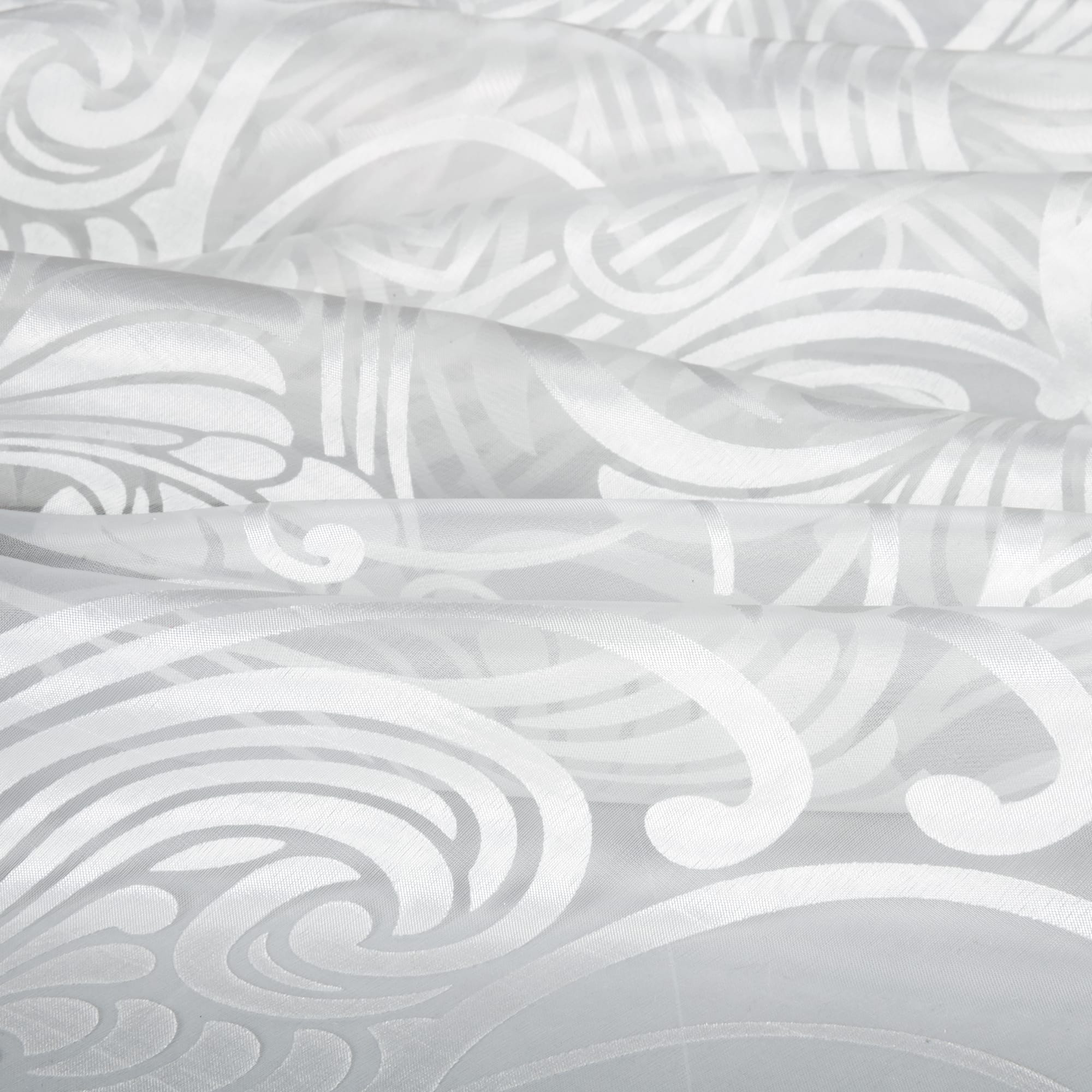 82594875 Тюль на ленте «Ирис» 250x260 см цвет экрю Santreyd  - Вид №2