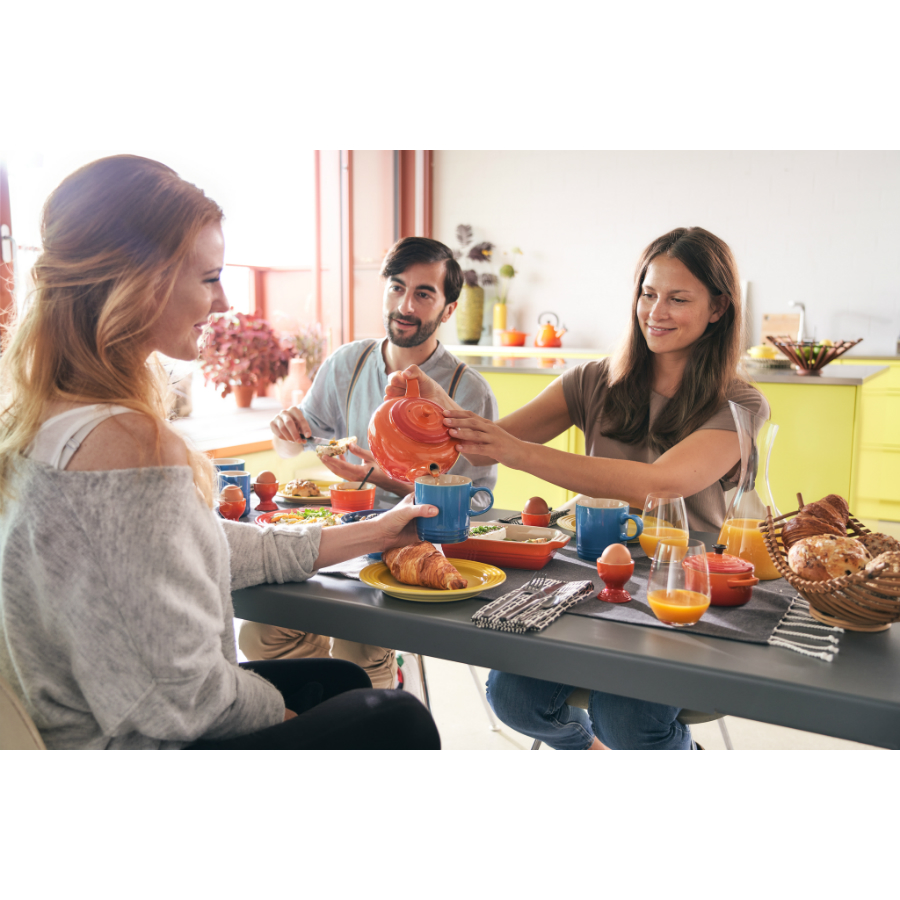 Блюдо для запекания Le Creuset, 19 см, оранжевое 91004719090000 - Вид №3