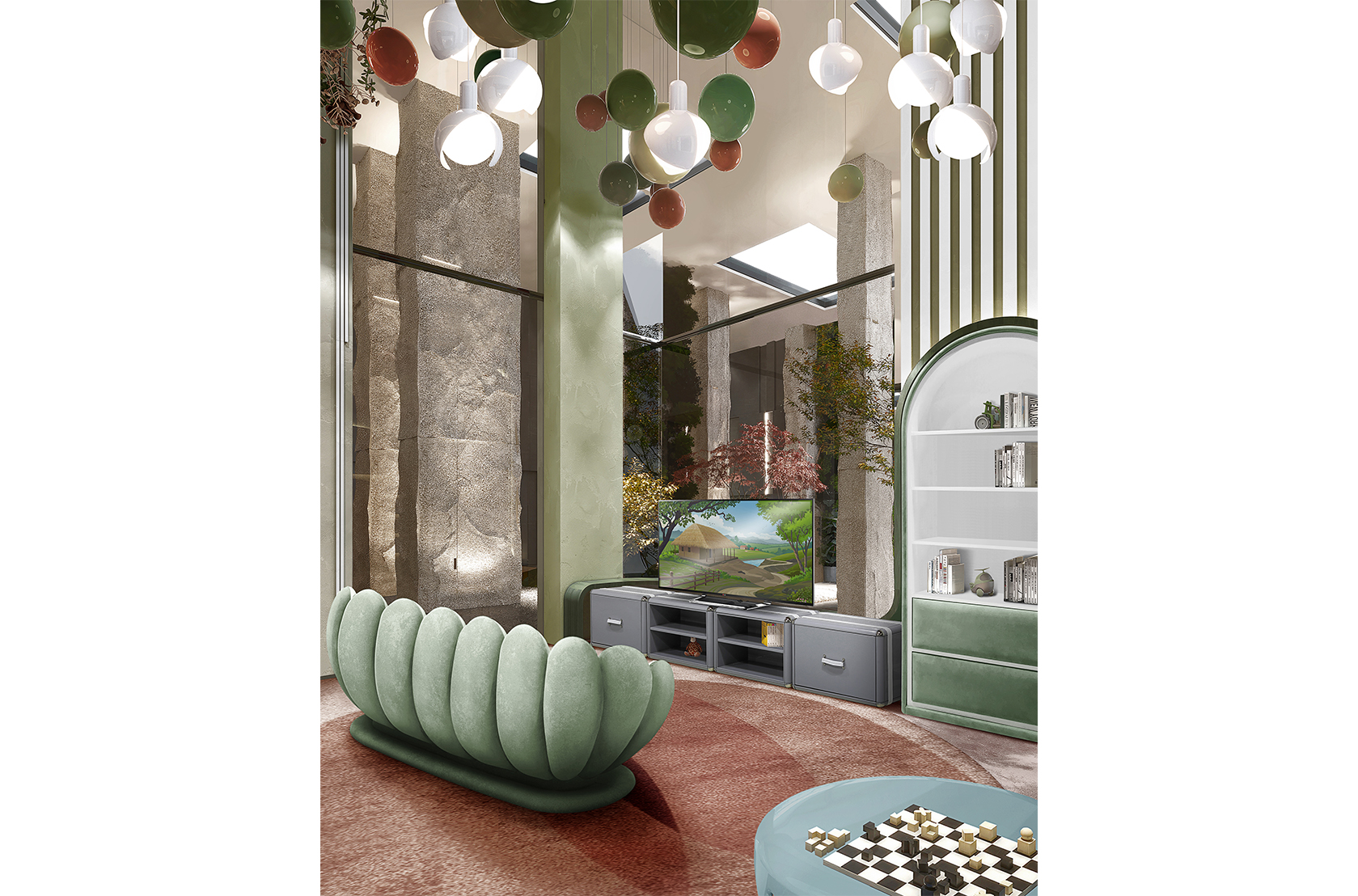 CIST30 ТВ тумба в детскую Sky TV Circu  - Вид №23