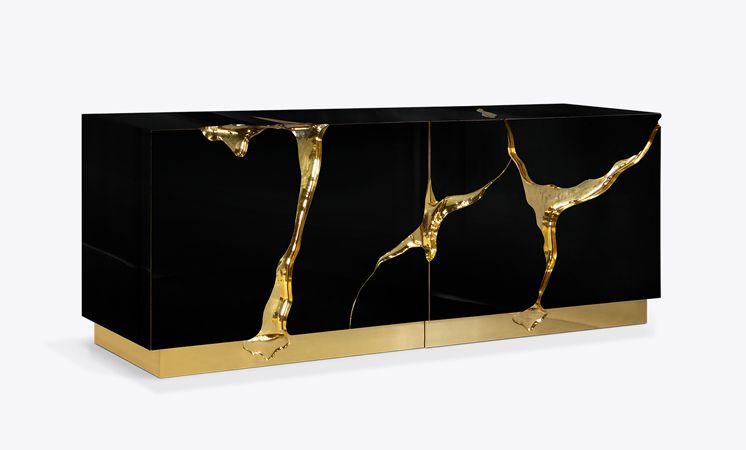 0-220 Буфет Lapiaz черный  Boca Do Lobo  - Вид №24