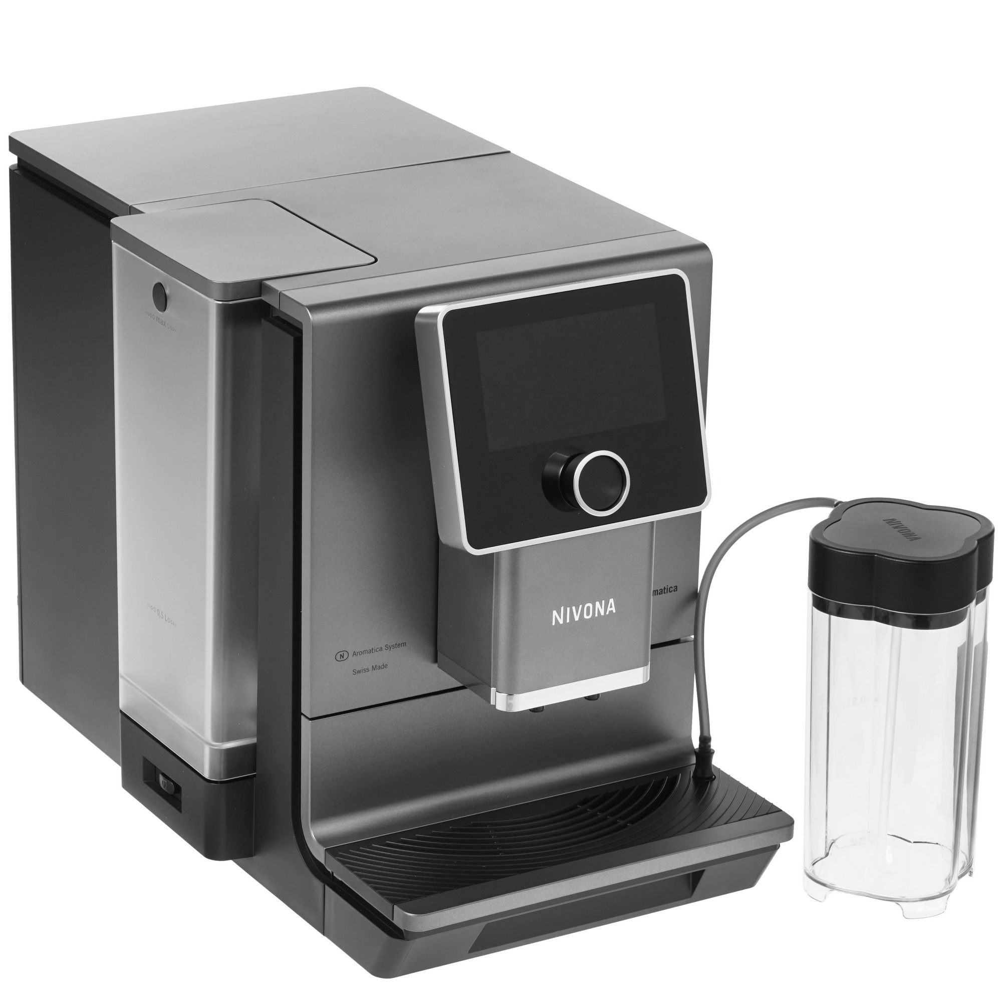 8167973 Кофемашина автоматическая Nivona CafeRomatica NICR 970 серый STDN-0102673 - Вид №5