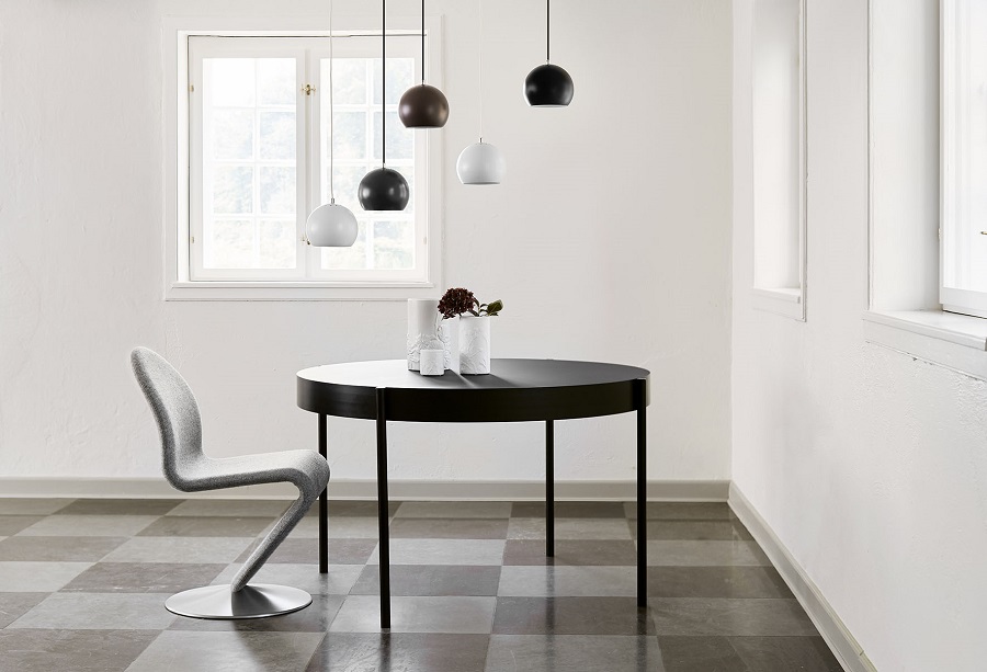 Лампа подвесная Ball, состаренная бронзовая, матовое покрытие Frandsen 11152205001 - Вид №7