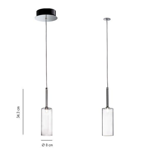 Кристалл галогенная подвесная лампа AXOLIGHT Spillray ARCH-00111778 - Вид №15