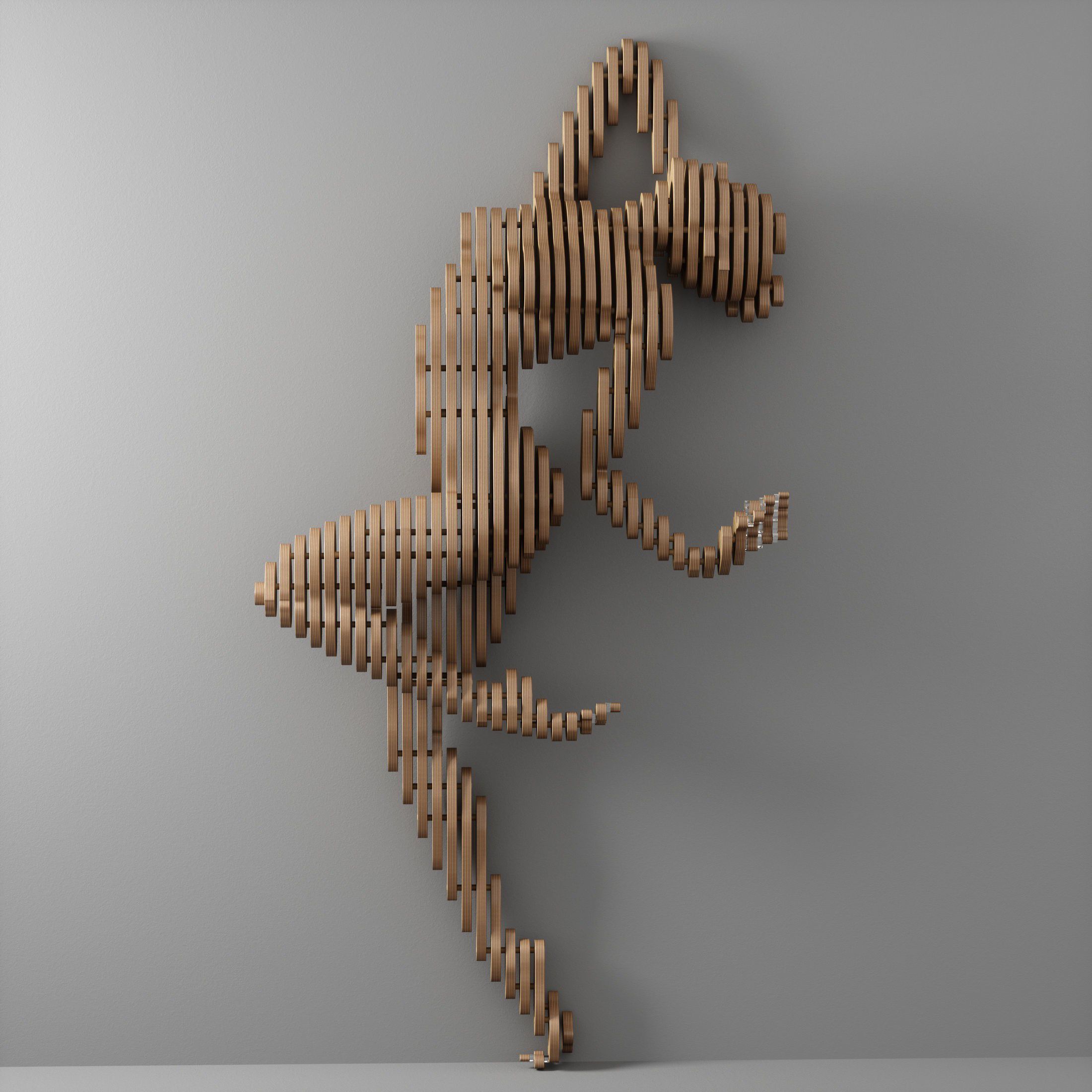 Параметрическая скульптура MYWOODREAM ANNA ARCH-00076862 - Вид №1