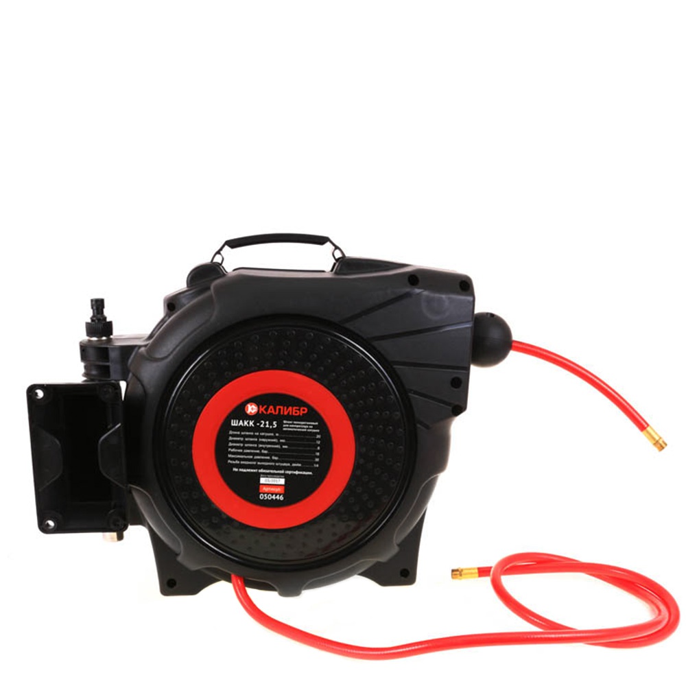 65290 Калибр Шланг для компрессора полиуретановый на автоматической катушке  ШАКК-21,5 