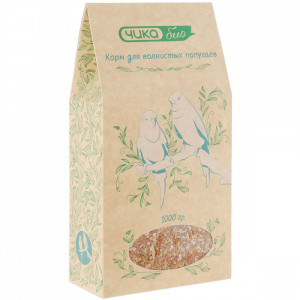 ПР0047714 Корм для птиц БИО Смесь для волнистых попугаев 950г ЧИКА