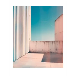 Santreyd Картина «Рассвет на крыше» 40×50 см для современного интерьера 89389415