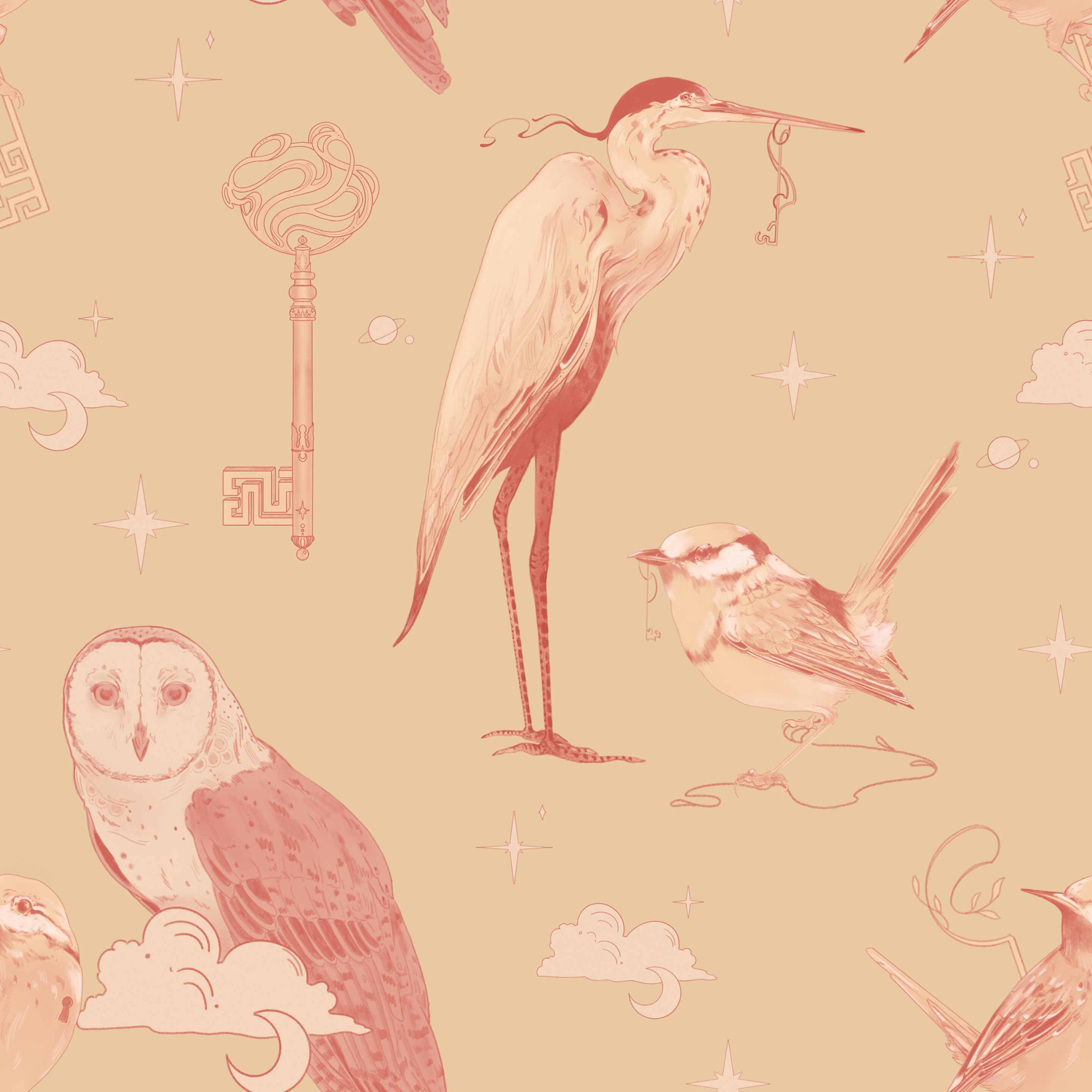 Обои с рисунком для детей Inkiostro Bianco Inkids ARCH-00103783 - Вид №6